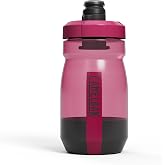 CamelBak Podium Water Bottle 15oz, Mercury Berry | Easy Squeeze Design, High Flow Self Sealing Cap, Secure Bike Cage Fit, Easy Clean Components, Lightweight Cycling Bottle