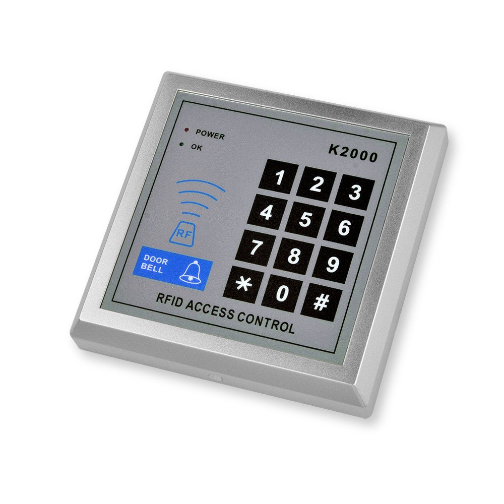 Amazon.com: OBO HANDS RFID KEYPAD 125KHz RFID keychains + Standalone Keypad  RFID Reader+Epoxy Rfid Tag for Door Access Control System K2000: Industrial  & ...