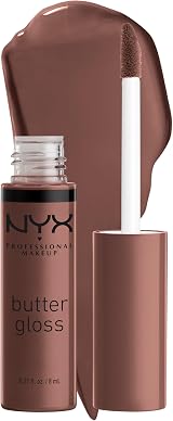 NYX Butter Gloss Lip Gloss 17 Ginger Snap Cruelty Free Moisturizing Shine view 1