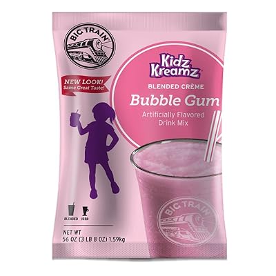 Big Train Blended Creme Kidz Kreamz, Banana Split, 3.5 Pound