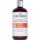 CURLSMITH Curl Quenching Conditioning Wash - Co-Wash Cleanser, Gently Moisturizes, Sulphate-Free Co-Wash, For All Curl Types, Vegan & Cruelty Free