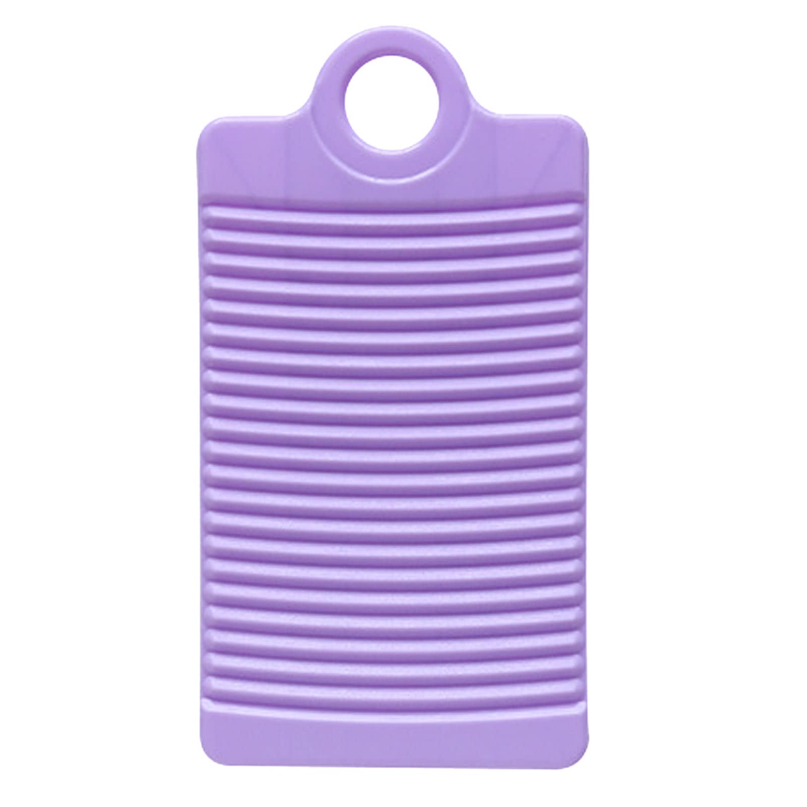 MAOYE Plastic Mini Washboard Washing Board for Kids Shirts Clean Laundry Lime Washboard for Laundry (Purple)