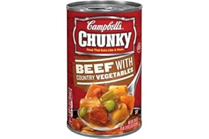 Campbell's Chunky Beef with Country Vegetables Soup (Pack of 8)