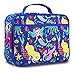 Lone Cone Kids' Insulated Lunch Box - Cute Patterns for Boys and Girls, Fish + Chips (Mermaids), Standard