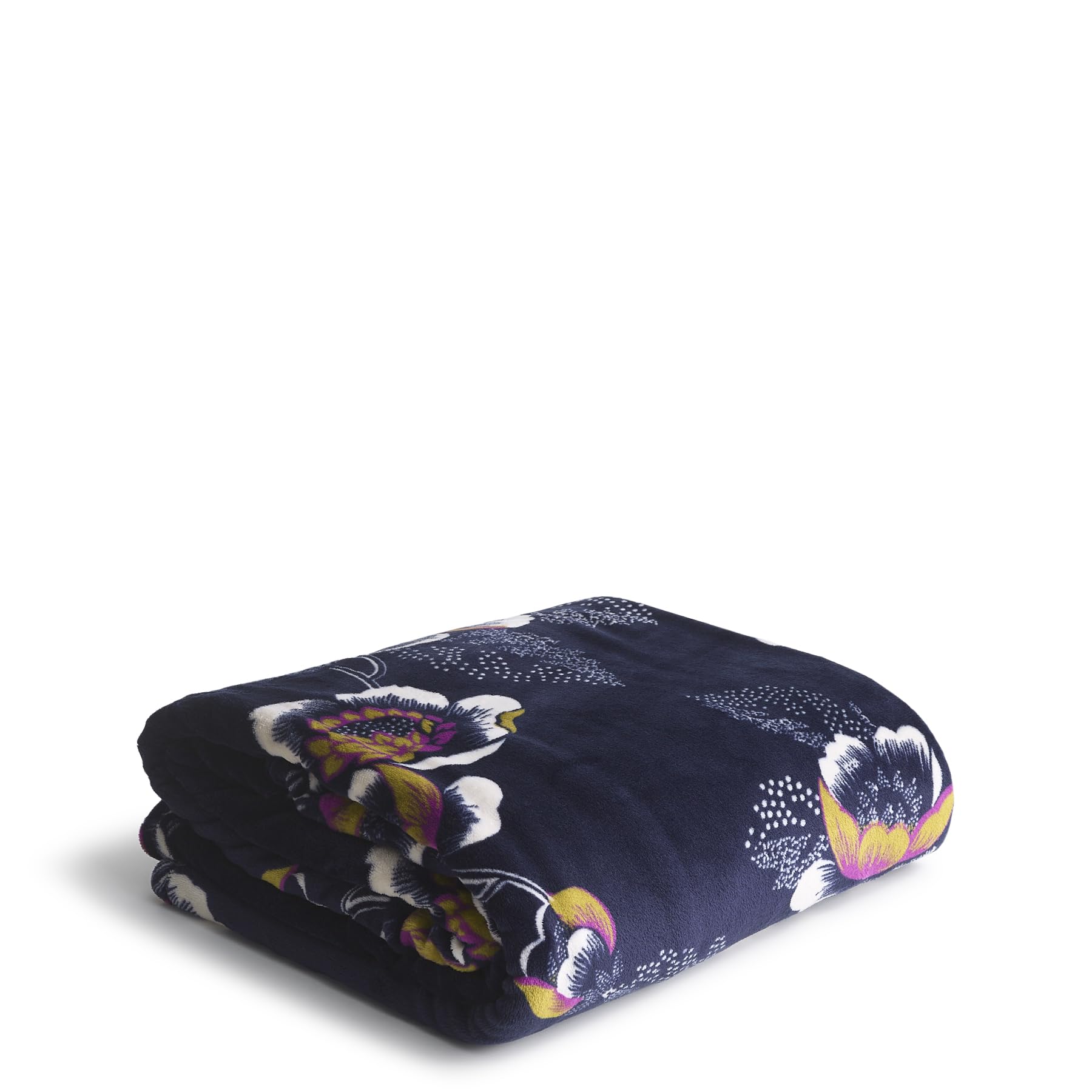 Vera Bradley Women's Fleece Oversized Throw Blanket, Seurat Floral Image