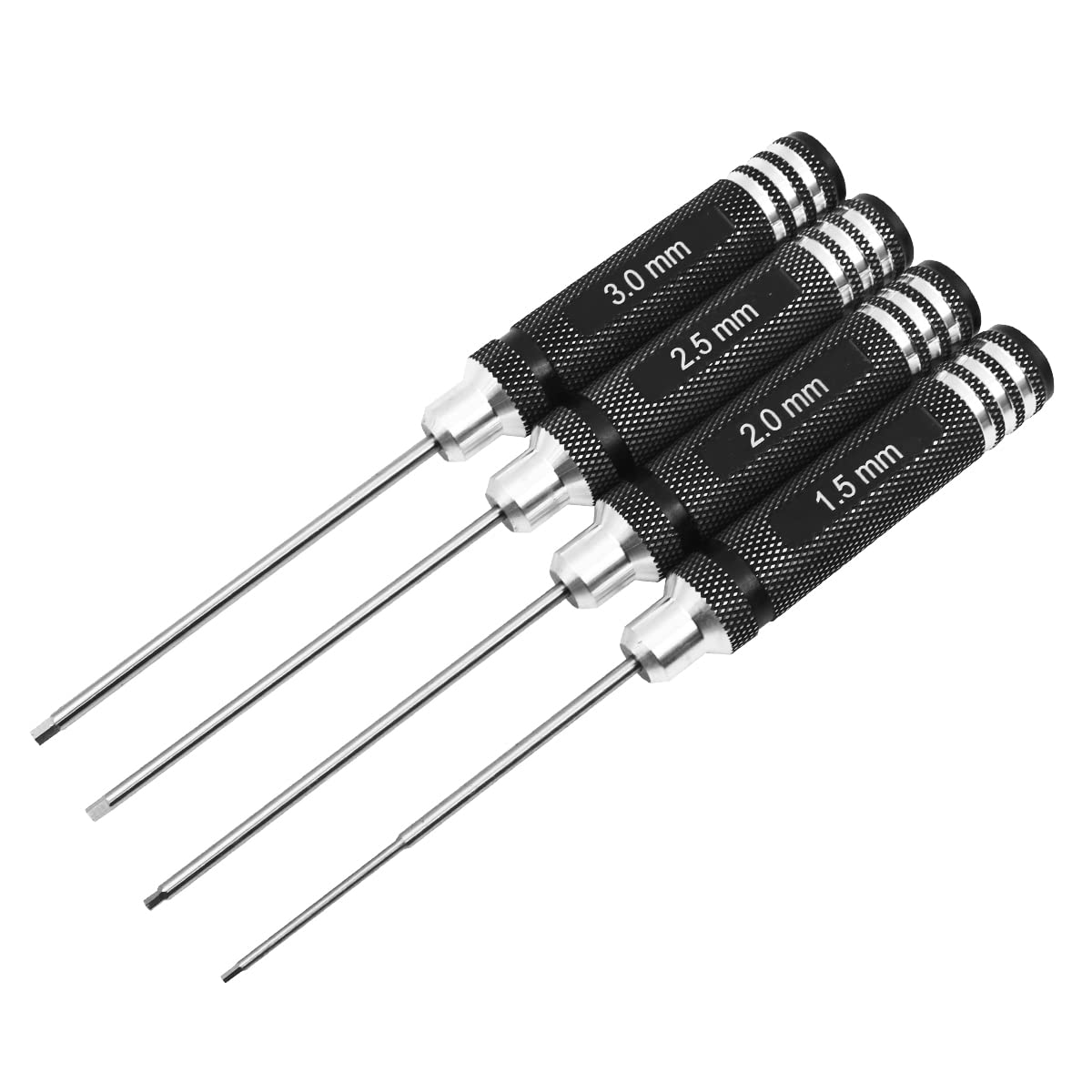 WANGCL Hex Screwdriver Set 4PCS Rc Car Tool Kit RC Repair Tools Set for RC Car Crawler Monster Trucks - 1.5mm 2mm 2.5mm 3mm