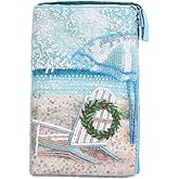 Bamboo Trading Holiday Chair Club Bag, 7.5-inch Height, Women Accessories, Fashion, Travel Bag, Christmas, Holiday Season, Ocean, Sea