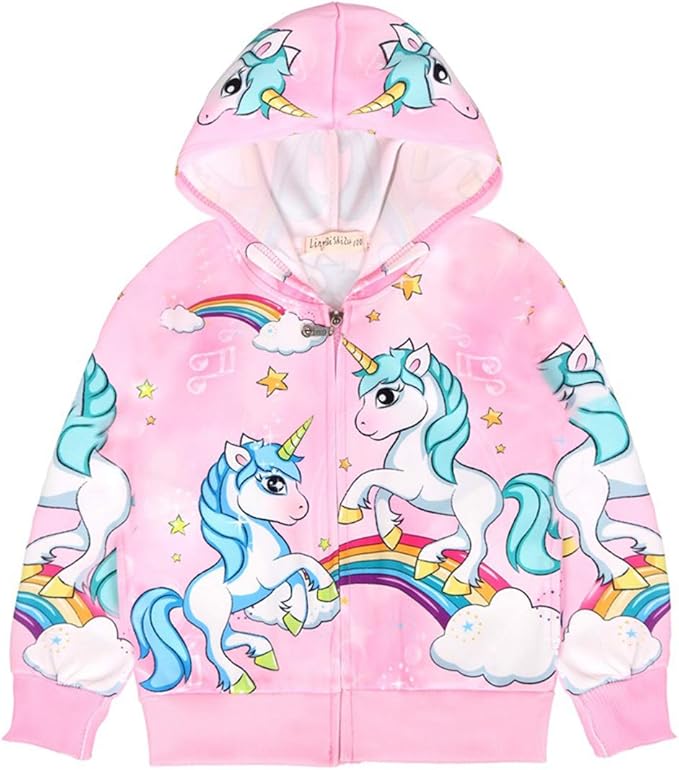 felpa bambina unicorno