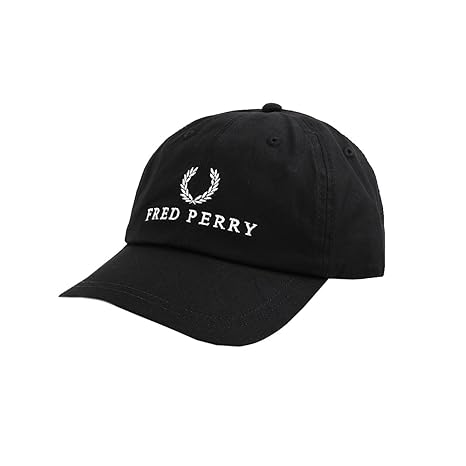 Fred Perry Monochrome Cap Black