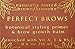 Perfect Brows (TM) Botanical Primer and Care Balm with Mini-Brush O.6 oz/18 ml