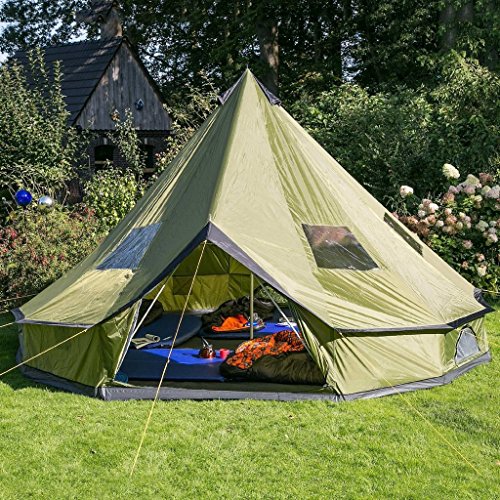 Hasika waterproof lightweight 18x18' HUGE Teepee Tents for Sale