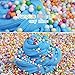 Funplus Fluffy Slime - 11 OZ Jumbo Fluffy Floam Slime Stress Relief Sludge Toy for Kids and Adults Stretchy and Soft - Blue