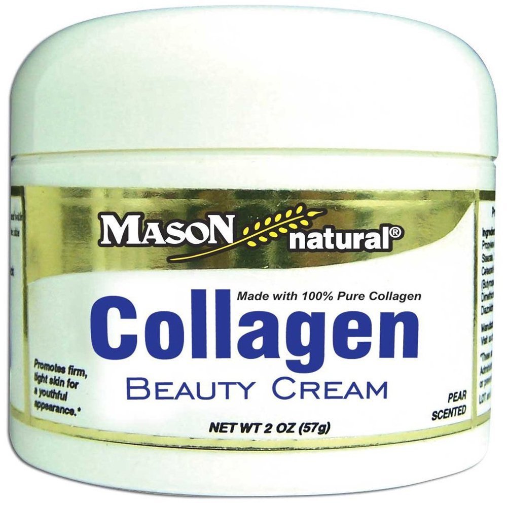 Mason Vitamins Collagen Beauty Cream Made With 100% Pure Collagen, 2 OZ