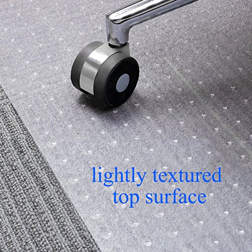 image for Office Chair Mat for Carpet Rug Floor by Somolux PVC Plastic Floor Mat
