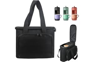 NUENSS-ROR Carrying Bag for Keurig K-Mini Mate Single Serve Coffee Maker, Portable Single Serve Coffee Maker Travel Carrying 