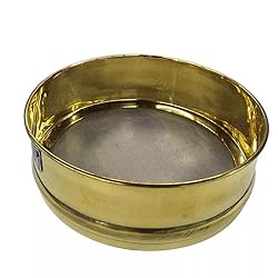 Standard Brass Sand Test Sieve Set with Lid & Pan