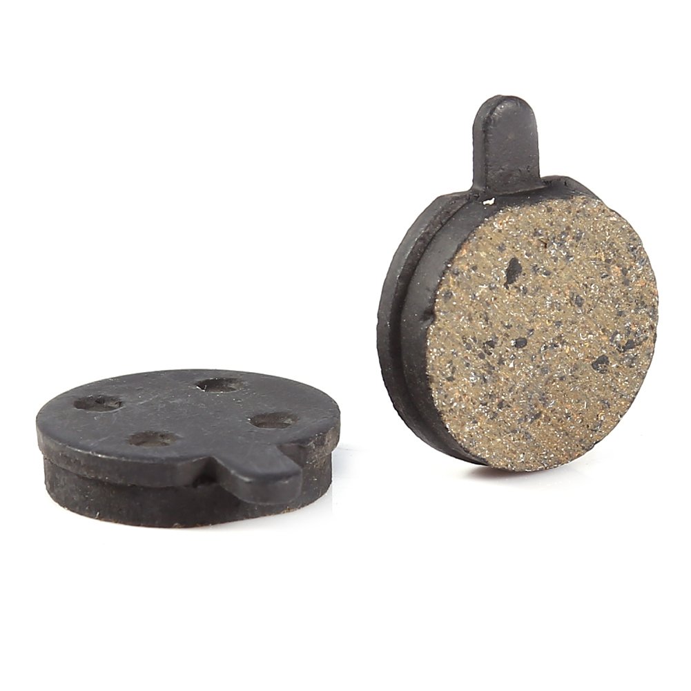 Photo 1 of Disc Brake Pads, 4 Pairs Black Resin Semi-Metal Pads Mountain Disc Brake Pads Set