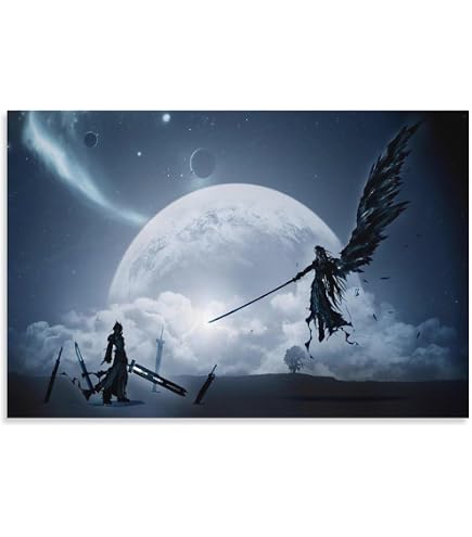 Amazon.com: Final Fantasy VII Advent Children Sephiroth Fabric