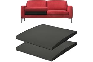 HAVARGO Couch Cushion Support for Sagging Seat, Couch Supports for Sagging Cushions, High Density Foam Sofa Cushion Support Dark Grey Set of 2