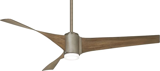 Minka Aire F832l Bs Triple Led 60 Ceiling Fan Brushed Nickel