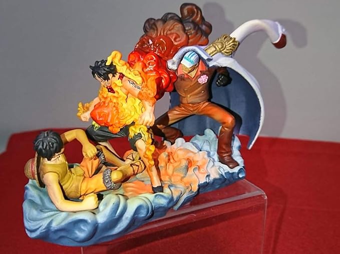 Amazon ワンピース Logbox ログボックス マリンフォード篇 後篇 エース散る ボーナスパーツ 完成品 赤犬 サカズキ ルフィ エース フィギュア ドール 通販