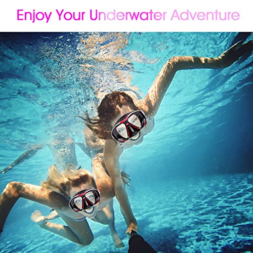 Teamyo Teyo Diving Mask, Scuba Diving Mask for Snorkeling Freediving Diving Panoramic Dive Mask