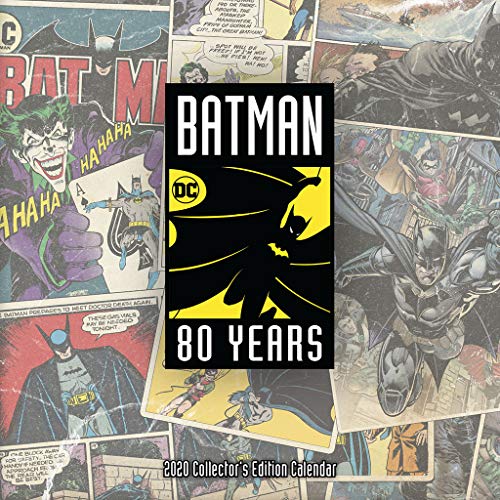 Batman 80th Anniversary 2020 Collector's Edition Calendar by