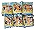 Fisher-Price Imaginext Collectible Figure Blind Bag Mystery Series7 Complete Set of 6 (Sealed in Packs) - Skeleton Mariachi, Ghostbuster, Pumpkin Fencer, Alien, Chinese Warrior, and Disco Man