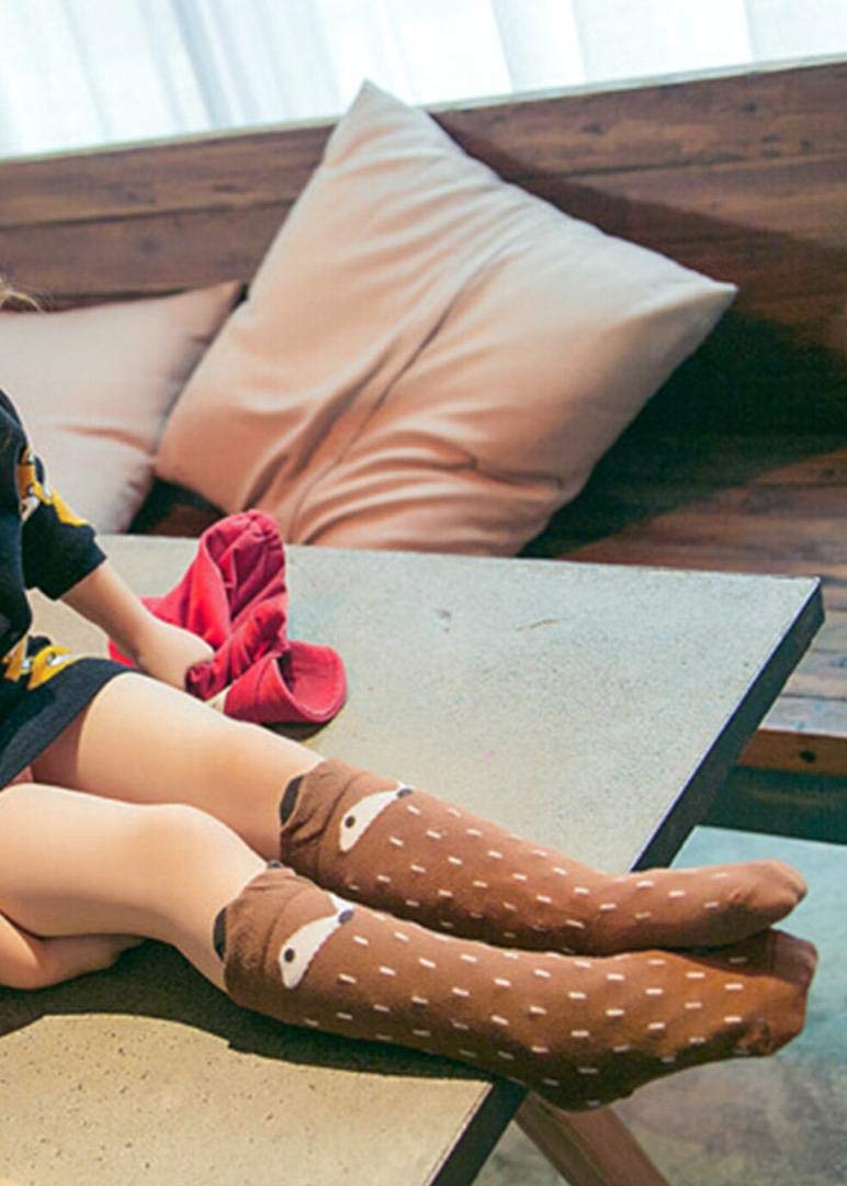 Baby Children Girls Toddler Fox Socks Soft Cotton Knee High Hosiery Tights Leg