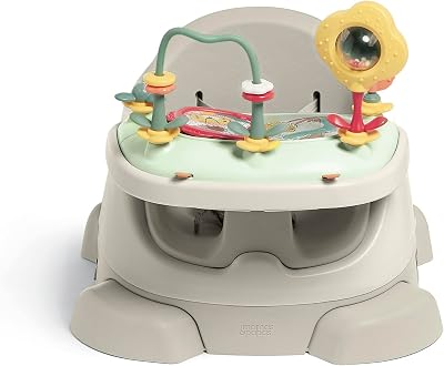 Mamas & Papas Baby Bug Booster Seat for Dining with Tray Clay