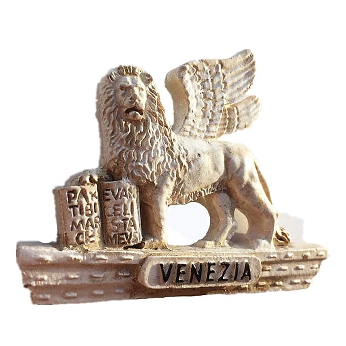 Imán para nevera con diseño de León de Venecia de Santa Marca, con ...