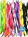 Carykon Fuzzy Bump Chenille Stems Pipe Cleaners, Pack of 100 (Mix)