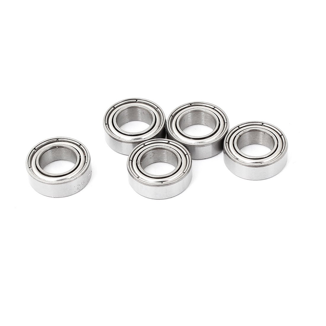 Sourcingmap 5Pcs 950ZZ Dual Metal Shields Deep Groove Ball Bearing 5mm x 9mm x 3mm