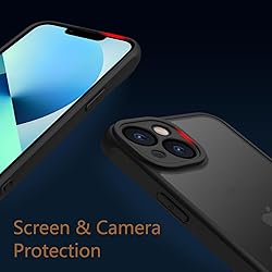 EUMADOVE for iPhone 13 Mini Case Translucent Matte
