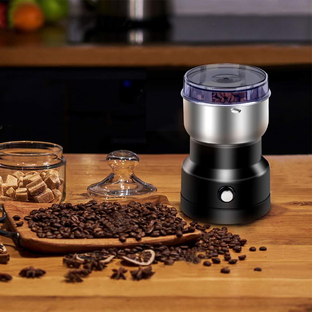 Seeds Nuts LowNoise & Overheat Protection Coffee Mill Grinder for