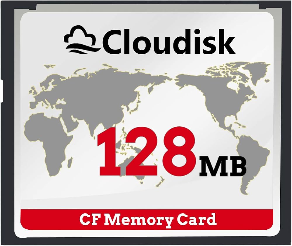 Cloudisk 128MB Compact Flash CF Memory Card for Digital Cameras