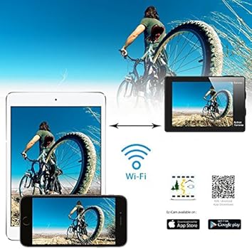 Eken H9r Action Camera 4k Wifi Waterproof Sports Camera Full Hd 4k 25fps 2 7k 30fps 1080p 60fps 7p 1fps Video Camera 12mp Photo And 170 Wide Angle Lens Includes 11 Mountings Kit