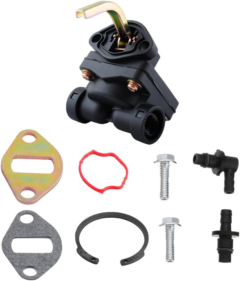 wadoy 1255902-S Fuel Pump Compatible with Kohler Lawn Mower Garden Equipment Engine CH11-CH15 CV11-CV16 HP Motor Replaces 12 393 03 12 559 01 12 559 01-S