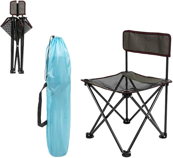 Silla plegable Portátil Al Aire Libre, Puede Acomodar Silla Retráctil