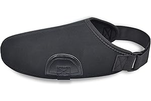 ELCYCO Motorcycle Gear Shift Pads, Motorbike Boots Accessories Windproof Protective Riding Warm Shoe Cover (Black)