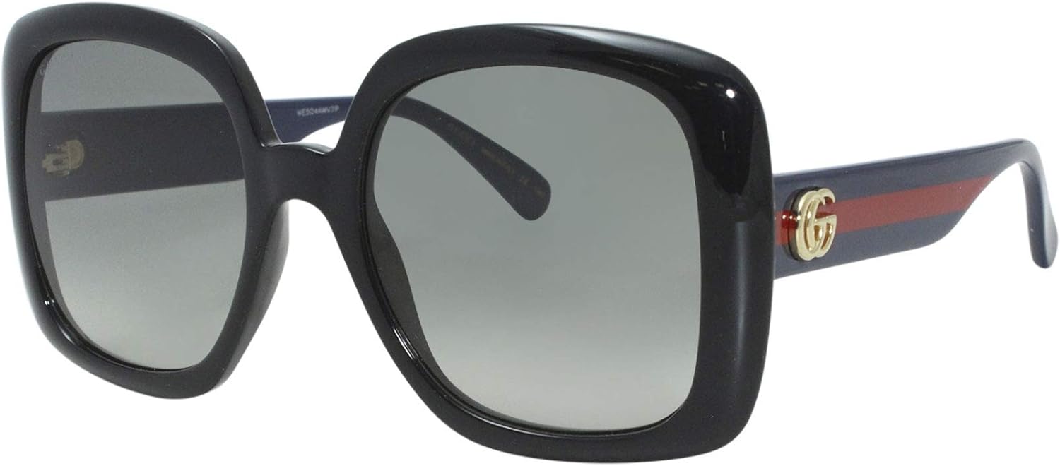 Gucci GG0713S BLACK/GREY SHADED 55/21/140 women Sunglasses Amazon.co