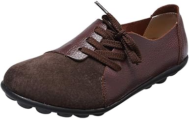 ladies leather deck shoes