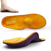 Insoles for Plantar Fasciitis, DynWalker Orthotic Inserts,Metatarsalgia Insoles,Relieve Achilles Tendonitis,overpronation, L