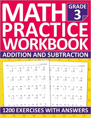 (PDF Download) Math Workbook Grade 3 Addition And Subtraction Exercises ...