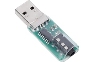 VBESTLIFE Morse Code Practice Adapter, USB Key Trainer for CW Keying Skill with 3.5mm Plug, Support VBand & Lakey Dual Modes