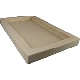 Stone Master Molds Rubber Mold for Concrete, Slate Texture, Concrete Wall Cap and Seat Wall Cap Mold, 23.5" L x 14" W x 2" D