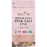 SALT 84 Himalayan Chef Pink Salt, Fine Grain, 1 Pound (Pack of 1)