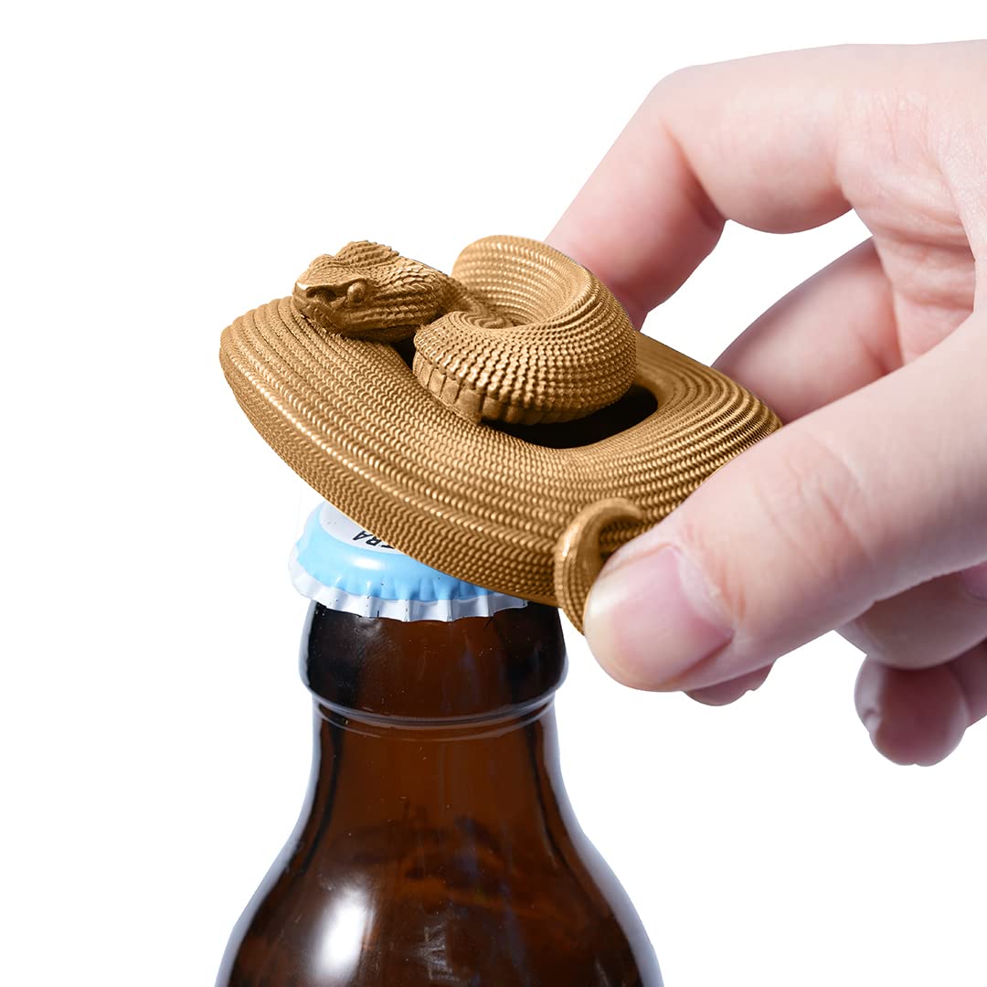 COPPERTIST.WU Viper Bottle Openers Snake Corkscrew Beer Cap Opener Gifts for Men Boyfriend Handmade Animal Style Bar Decor