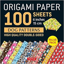 Origami Paper 100 sheets Dog Patterns 6
