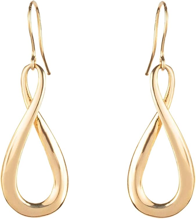 Earrings in 18K Yellow Gold Stamp 750 weight 2.96g Amazon.co.uk Jewellery